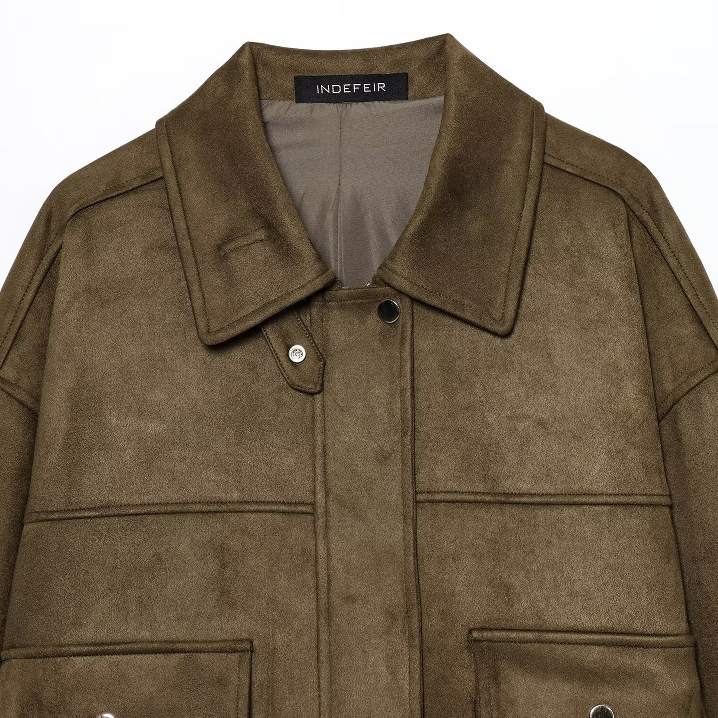 Giacca da aviatore in pelle da donna, modello bomber alla moda KUN-00122