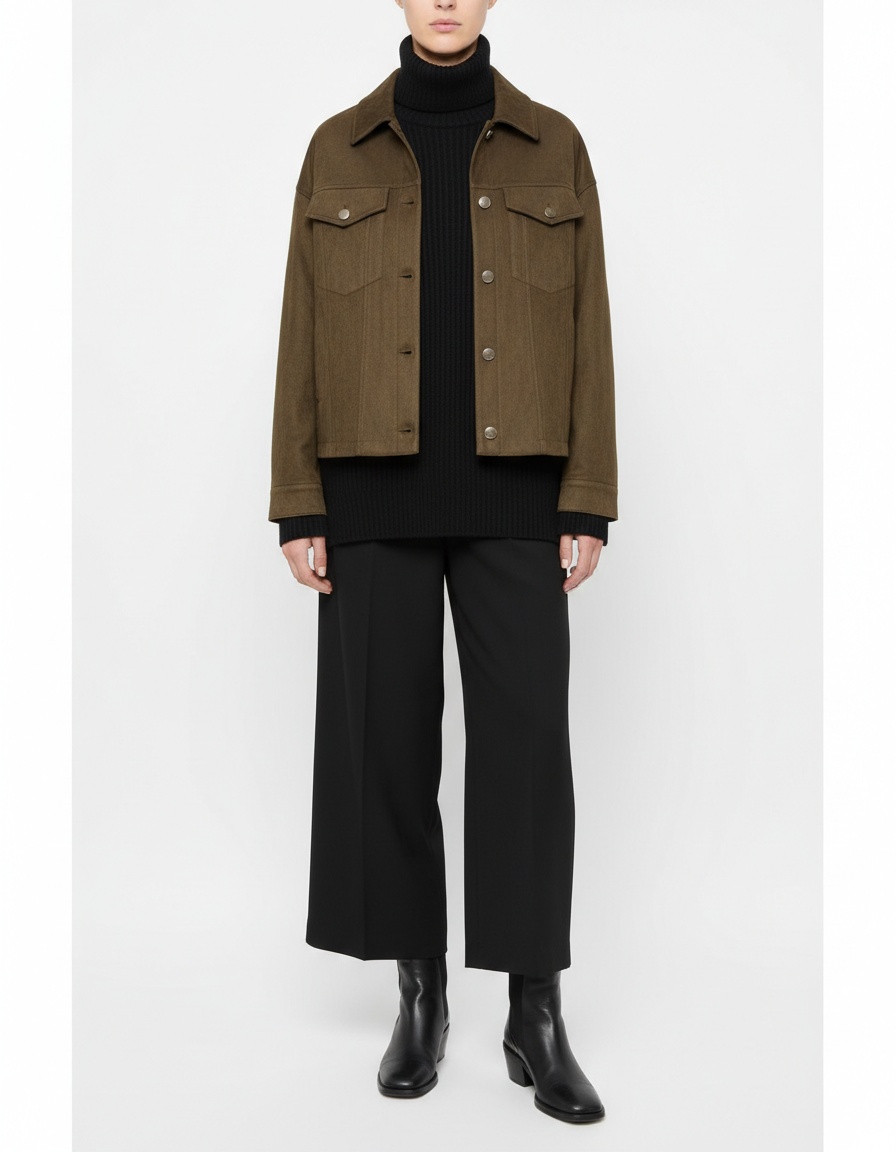 Giacca da aviatore in pelle da donna, modello bomber alla moda KUN-00122