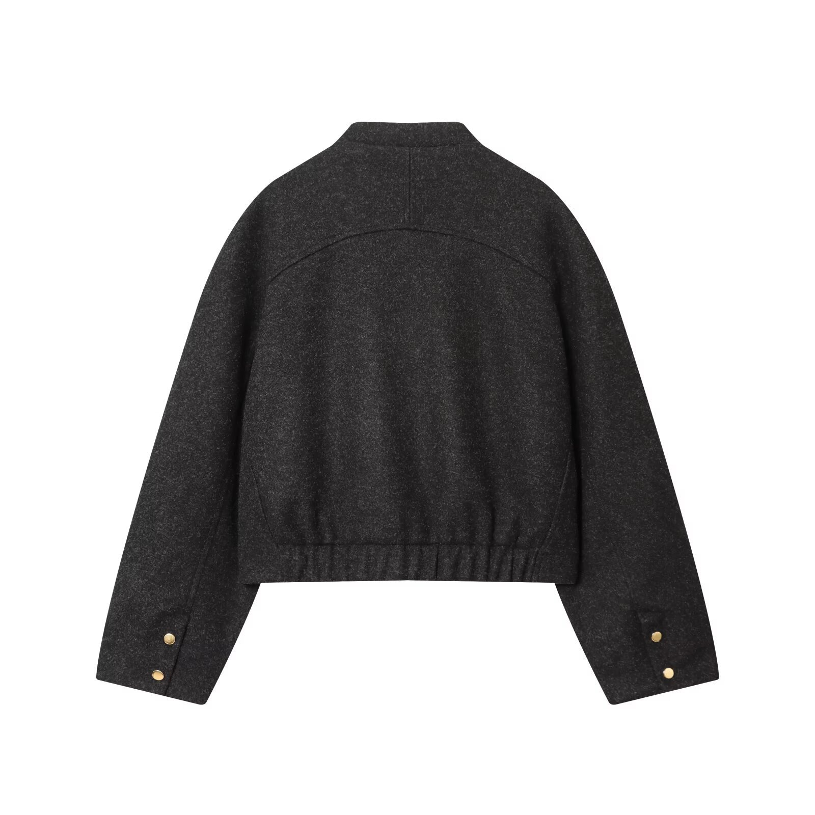 Giacca bomber da donna con orlo elasticizzato, capospalla alla moda KUN-00136