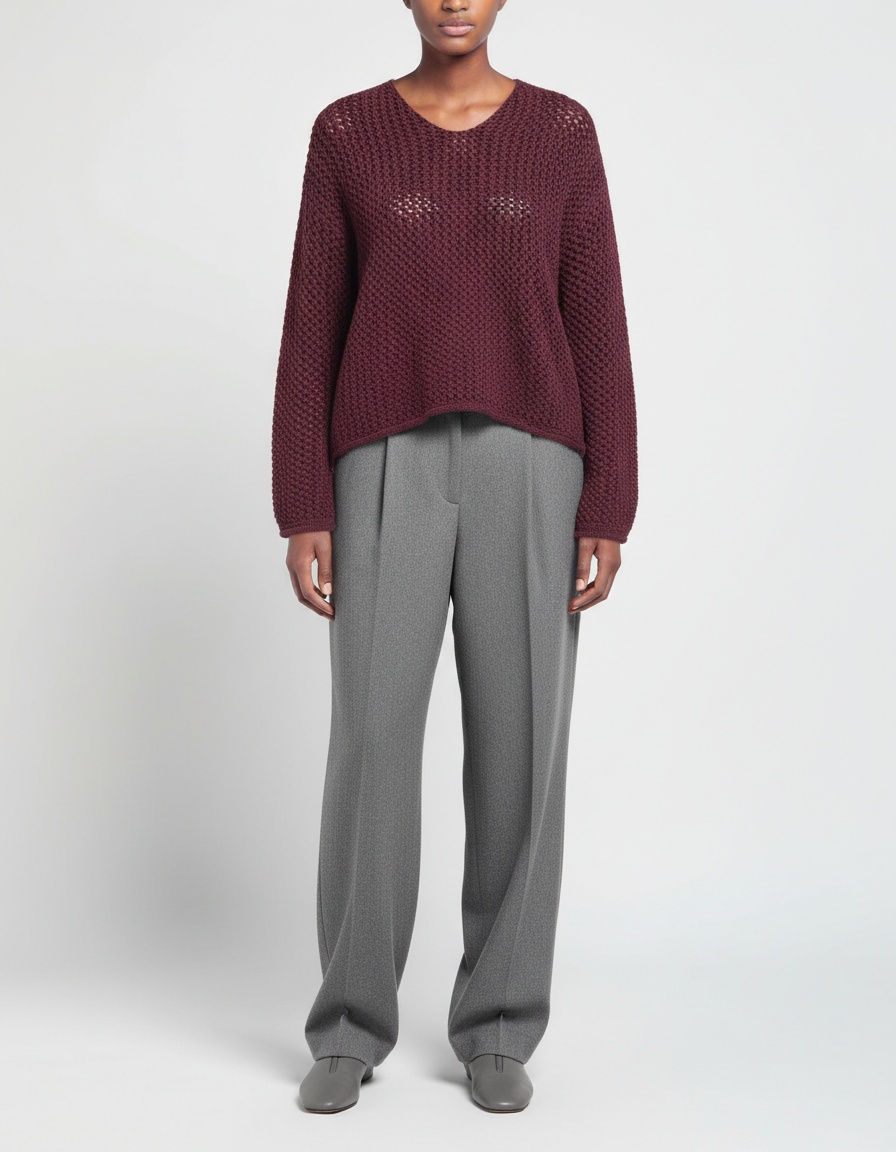 Cardigan a maglia grossa - Capospalla di tendenza in stile europeo KUN-00145