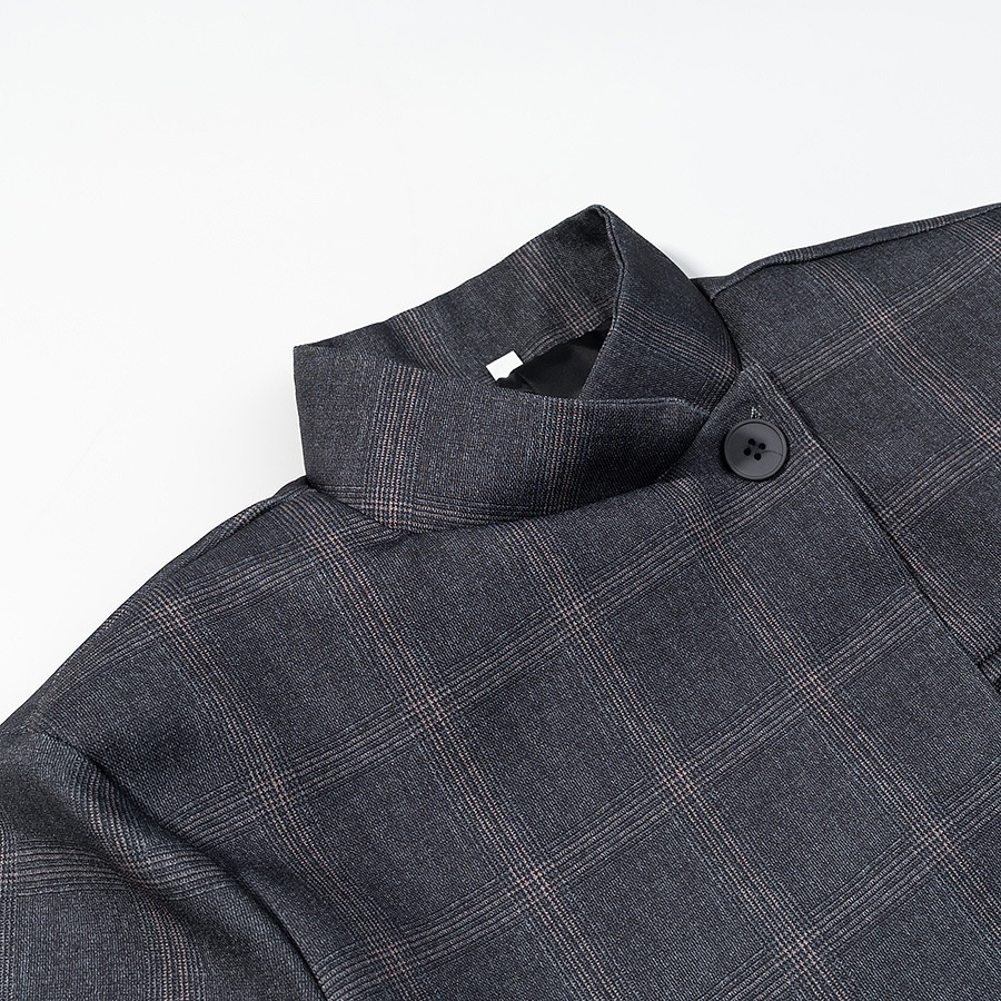 Giacca a quadri da donna - Elegante, casual e classica KUN-00154