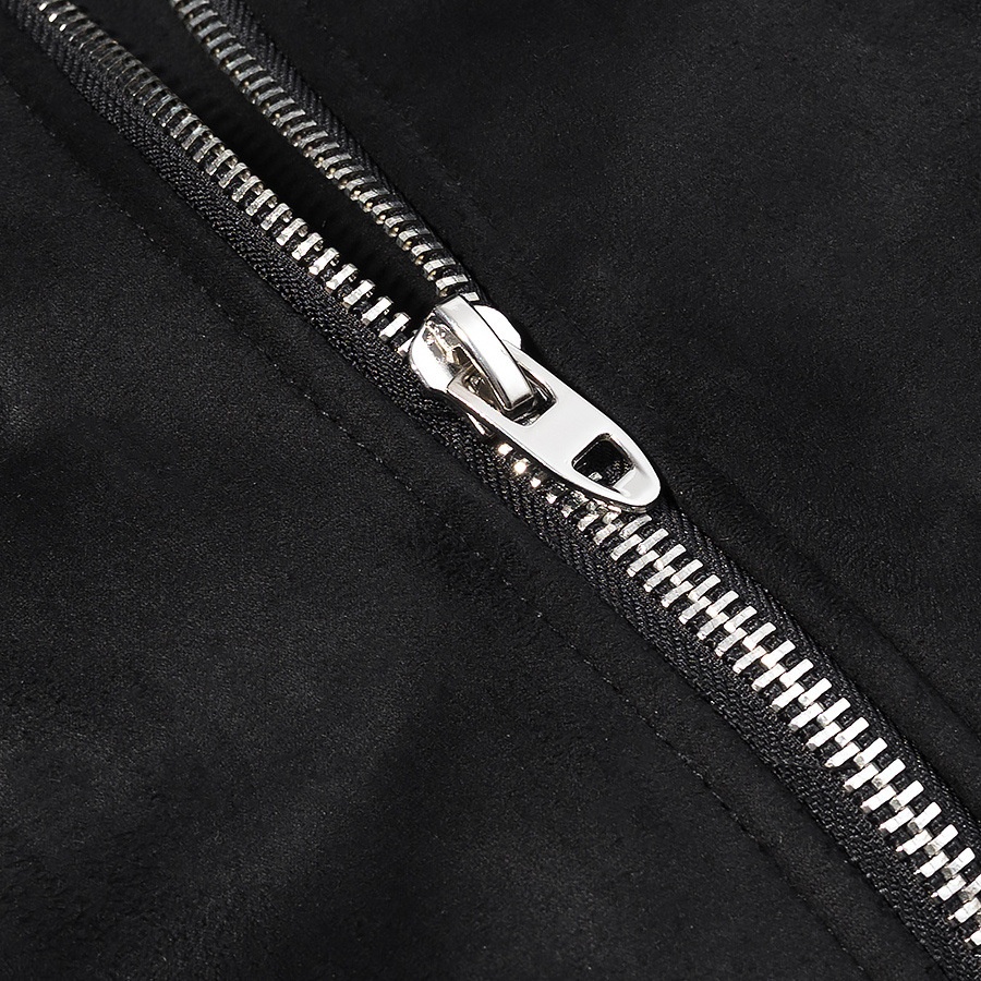 Giacca in finta pelliccia di montone, capospalla casual e alla moda KUN-00155