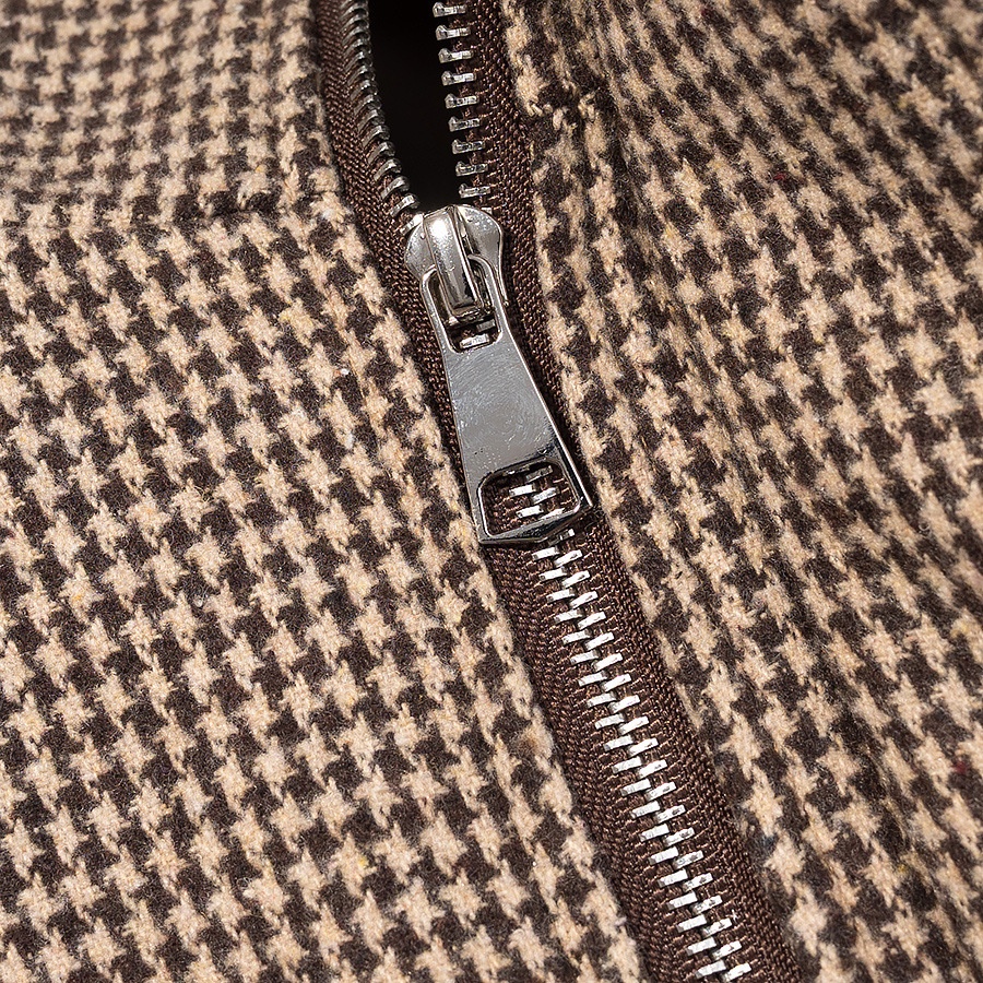 Giacca a quadri da donna, bomber casual alla moda KUN-00158