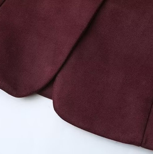 Giacca aderente a tinta unita con collo alto - Elegante capospalla casual KUN-00161