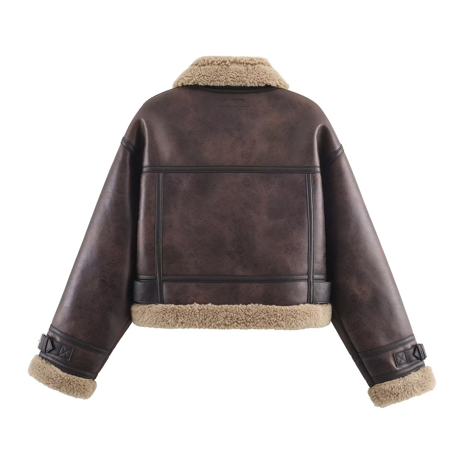 Giacca corta da donna double-face - Elegante capospalla casual KUN-00165