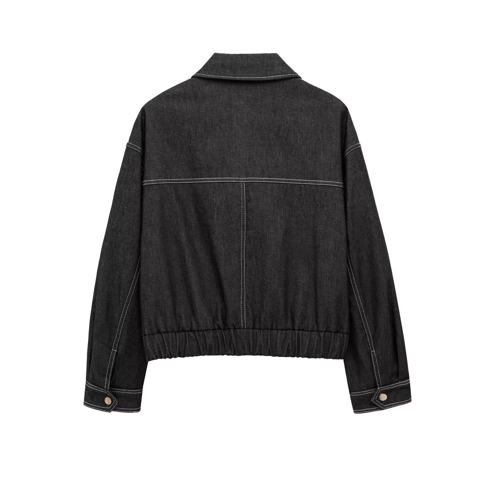 Giacca di jeans alla moda, casual, da donna, capospalla KUN-00166