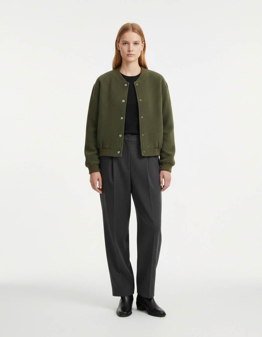 Giacca in tweed da donna, 7 colori, KUN-00168