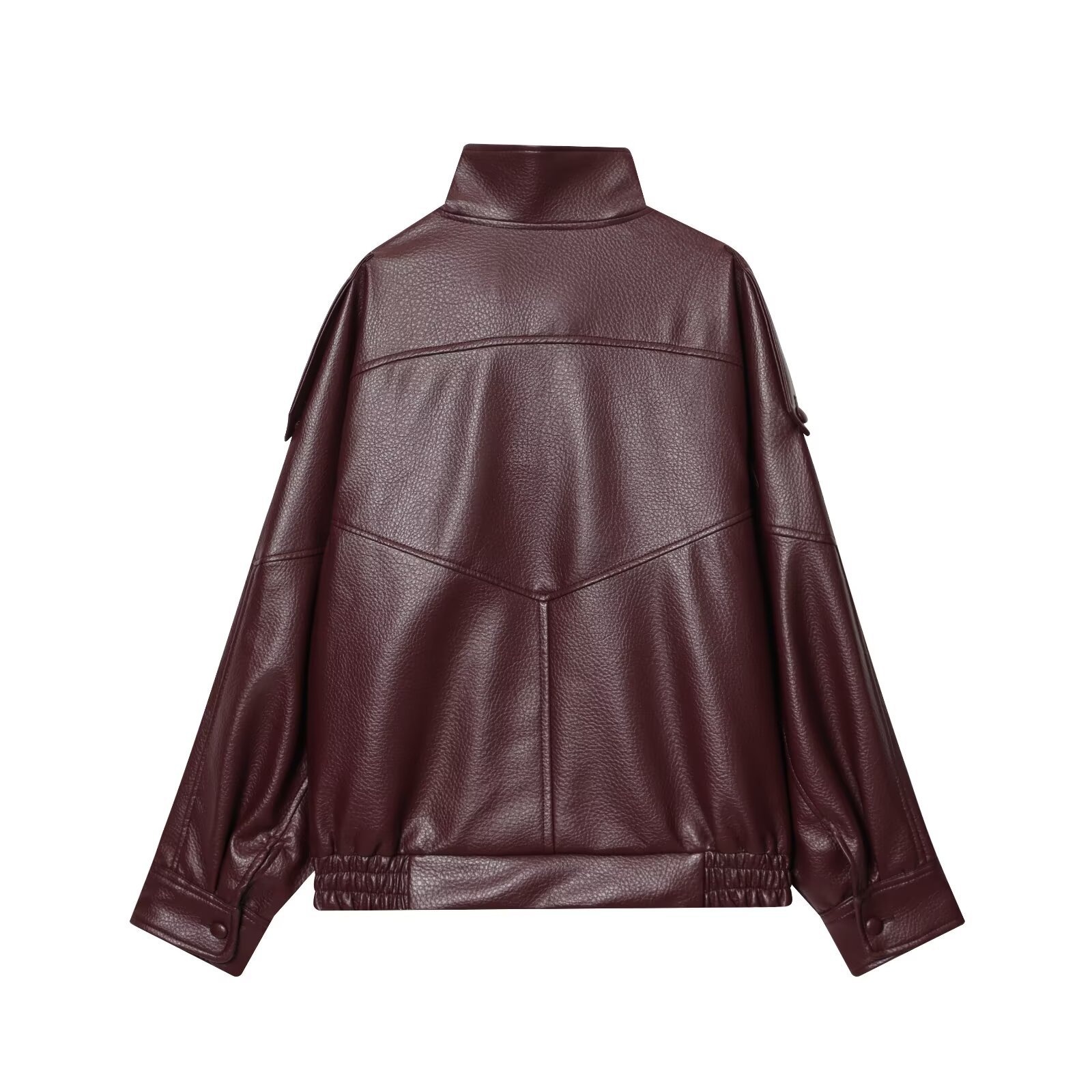 Giacca in similpelle - Capospalla casual da donna alla moda KUN-00178