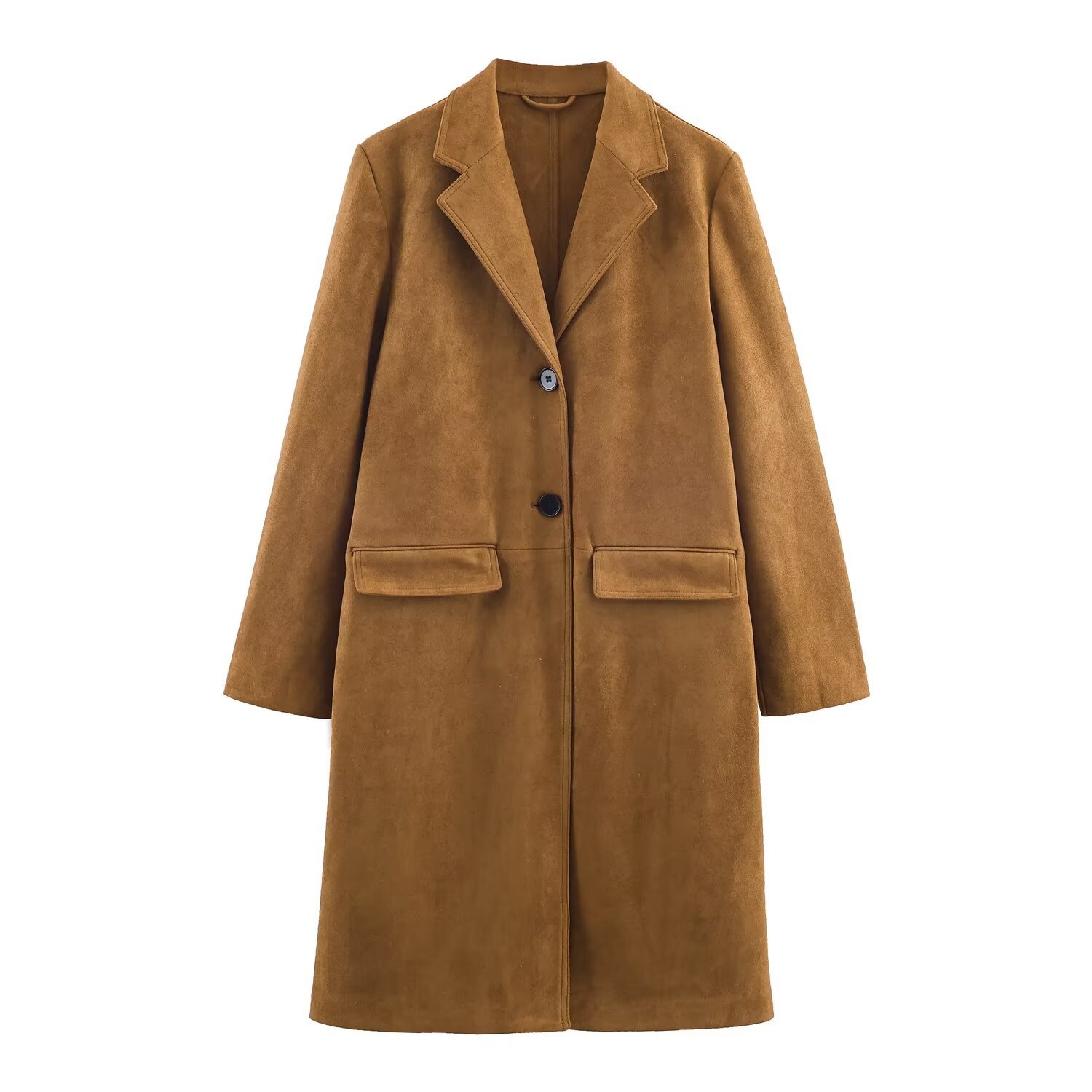 Giacca effetto scamosciato - Capospalla casual da donna KUN-00180