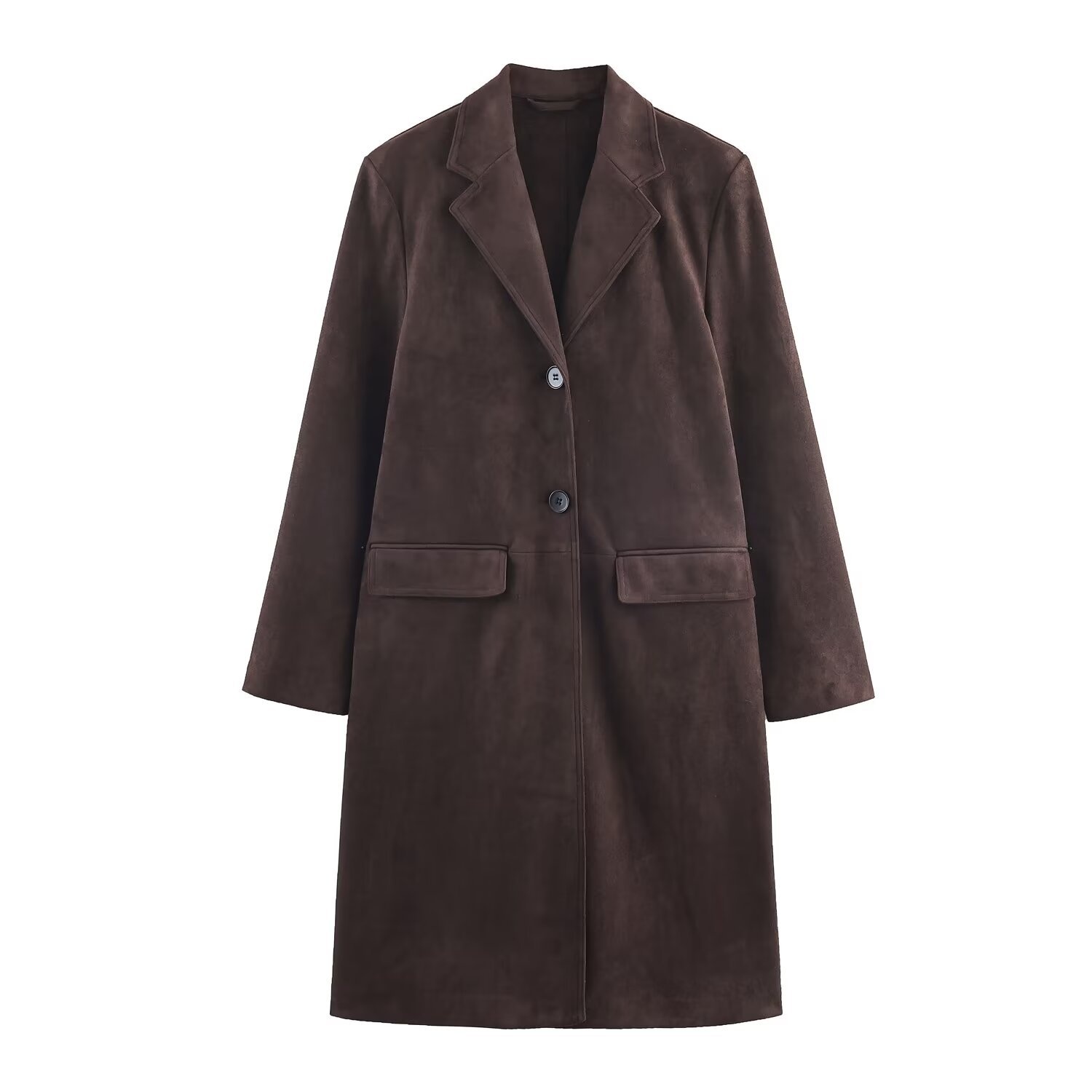 Giacca effetto scamosciato - Capospalla casual da donna KUN-00180