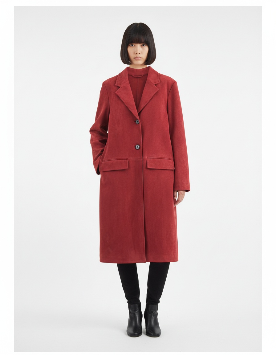 Giacca effetto scamosciato - Capospalla casual da donna KUN-00180