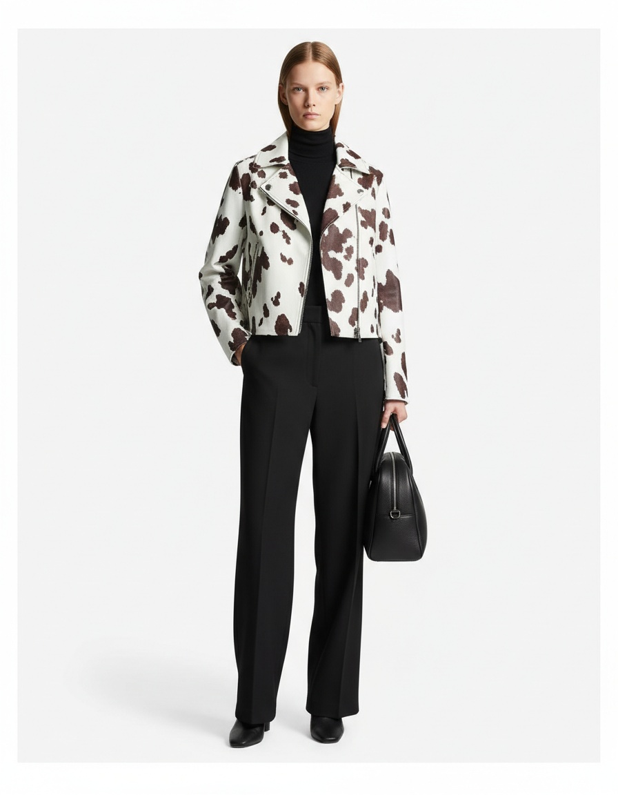 Giacca in misto lana, elegante e casual, capospalla KUN-00289