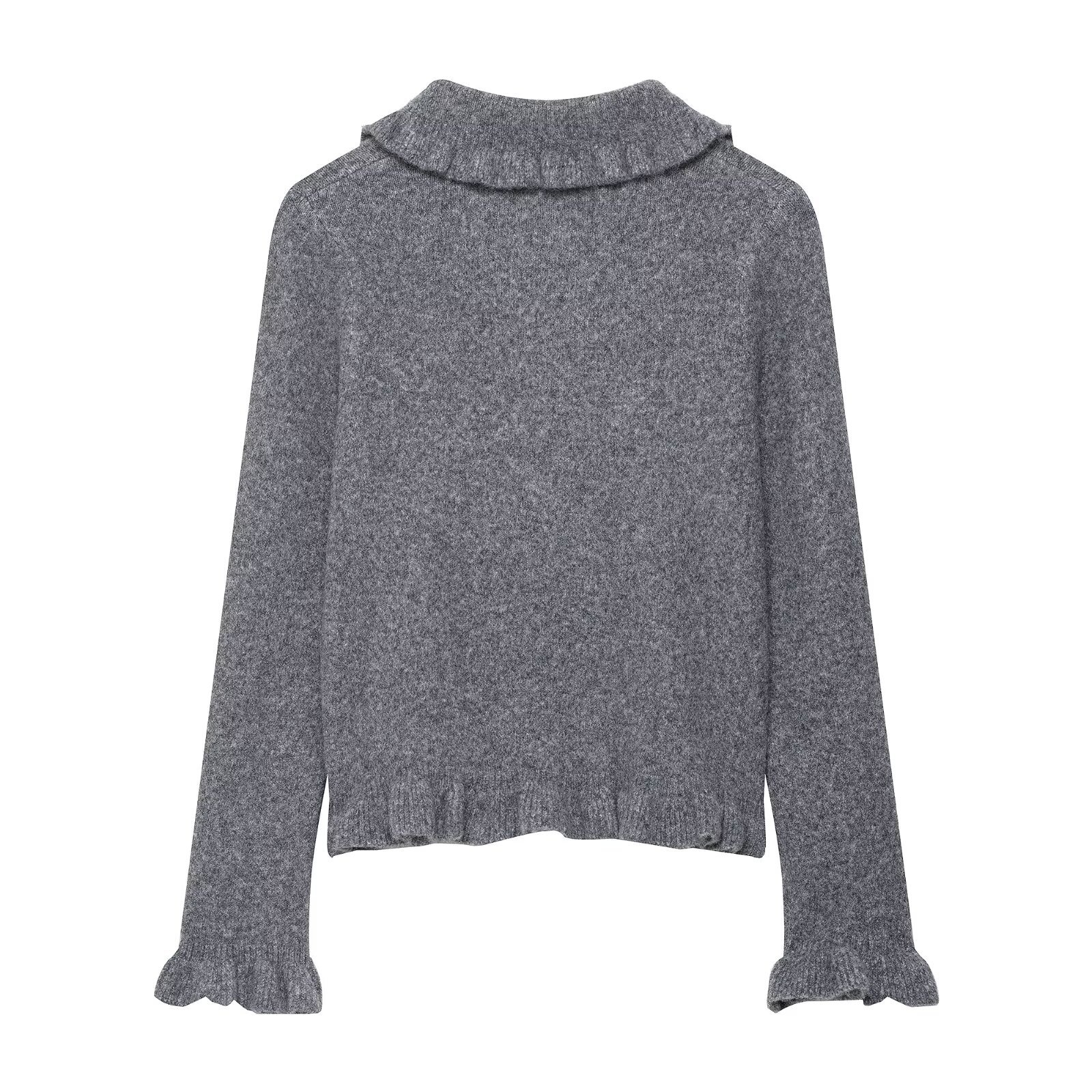 Cardigan a strati in maglia - Maglione in stile europeo KUN-00294