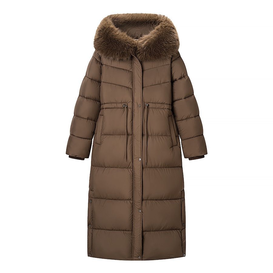 Women's Long Padded Cotton Coat - European Style Fashion KUN-00022