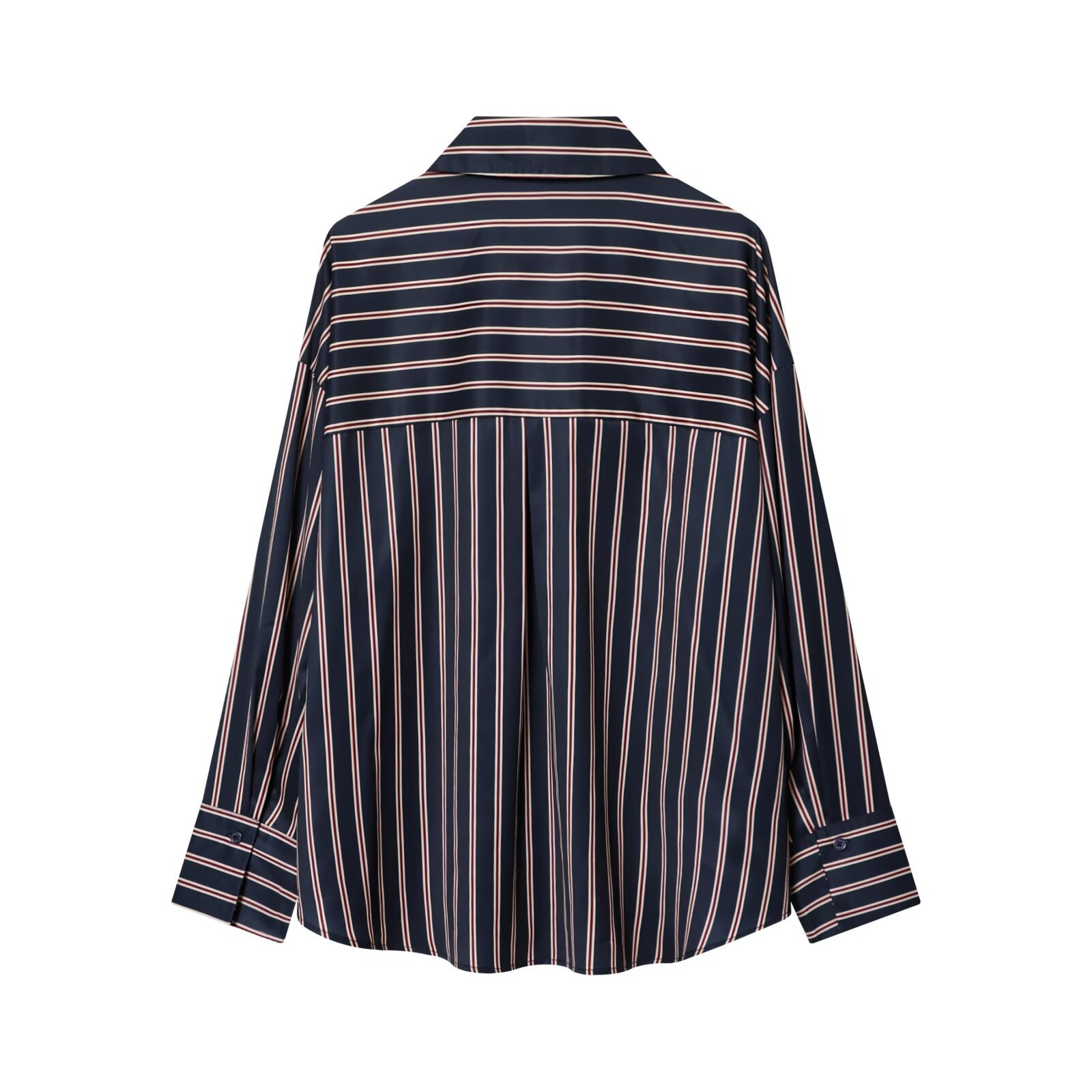 Camicia a righe da donna, top alla moda KUN-00029