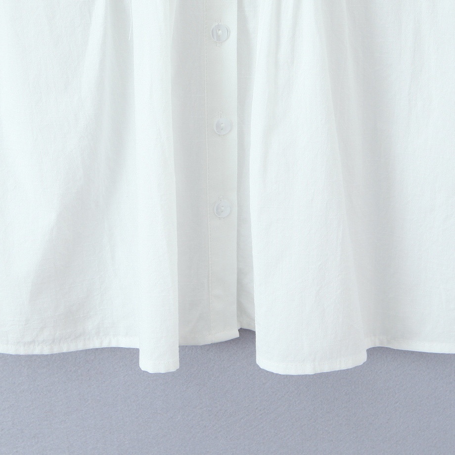 Camicetta elegante da donna con colletto in pizzo KUN-00103