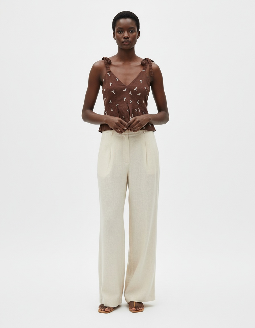 Minigonna/top ricamata - Stile chic europeo KUN-00120