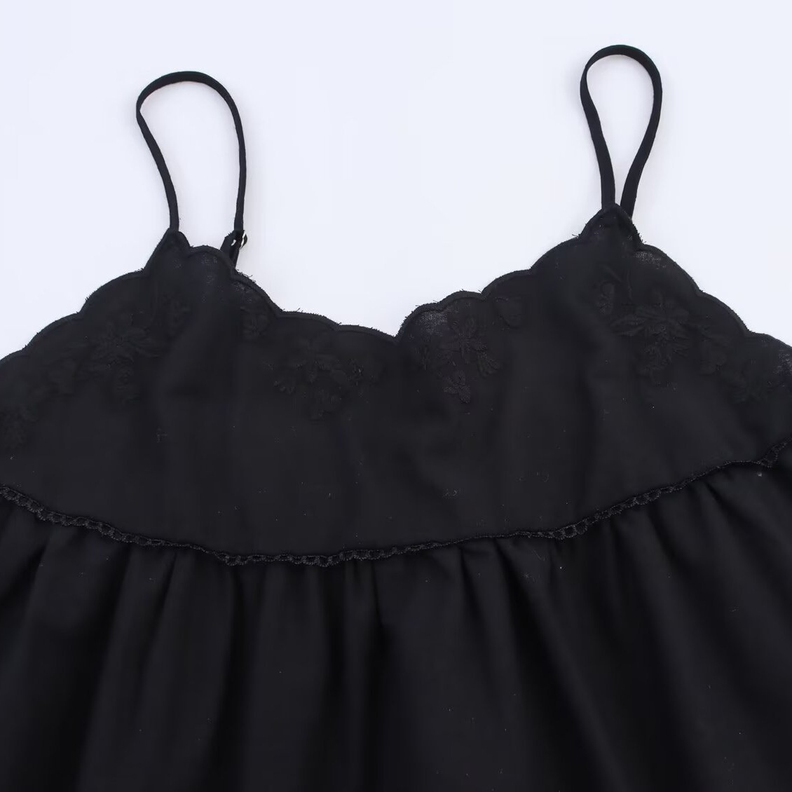 Camicetta ricamata, top alla moda in stile europeo KUN-00126