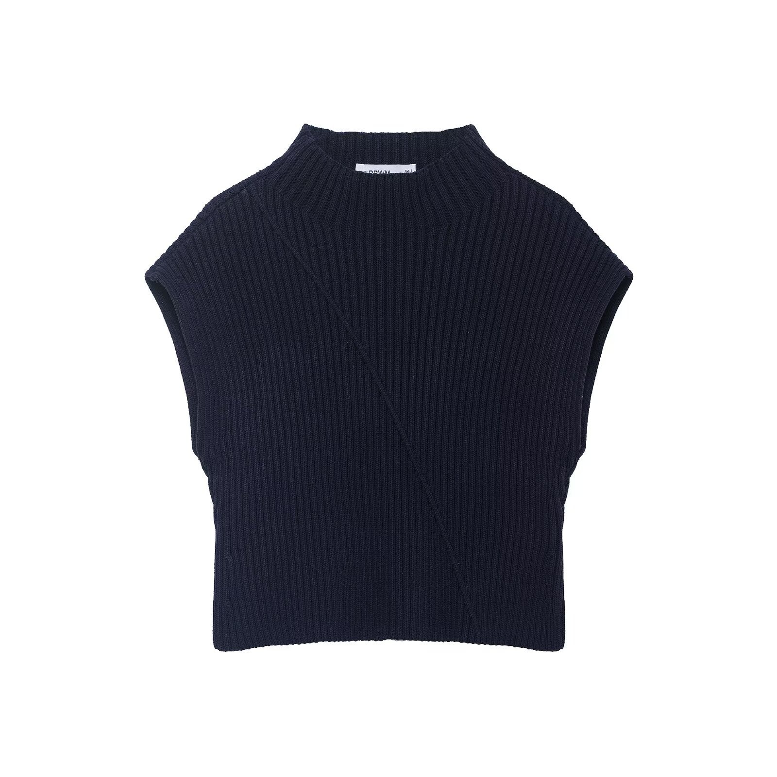 Canotta a coste in maglia - Elegante canotta in stile europeo KUN-00012