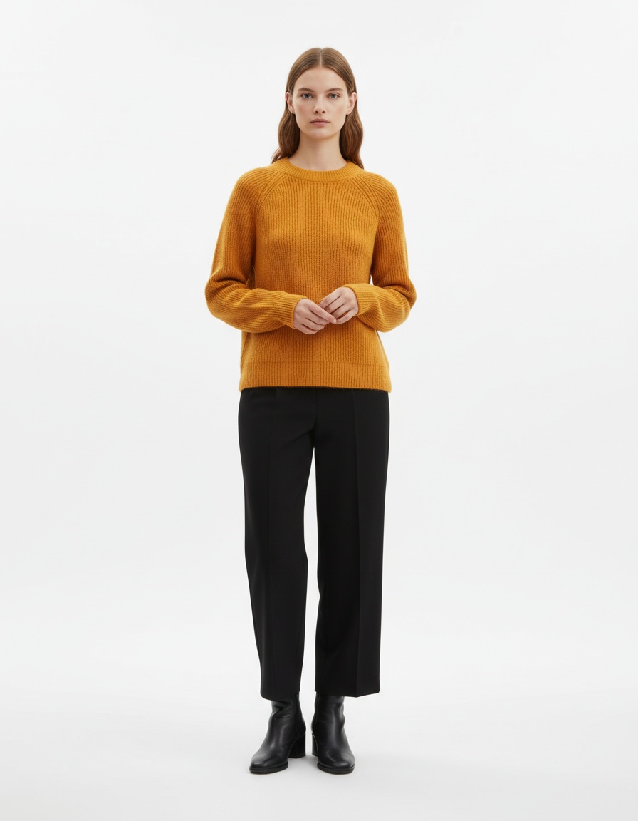 Maglione lavorato a maglia Pullover elegante KUN-00014