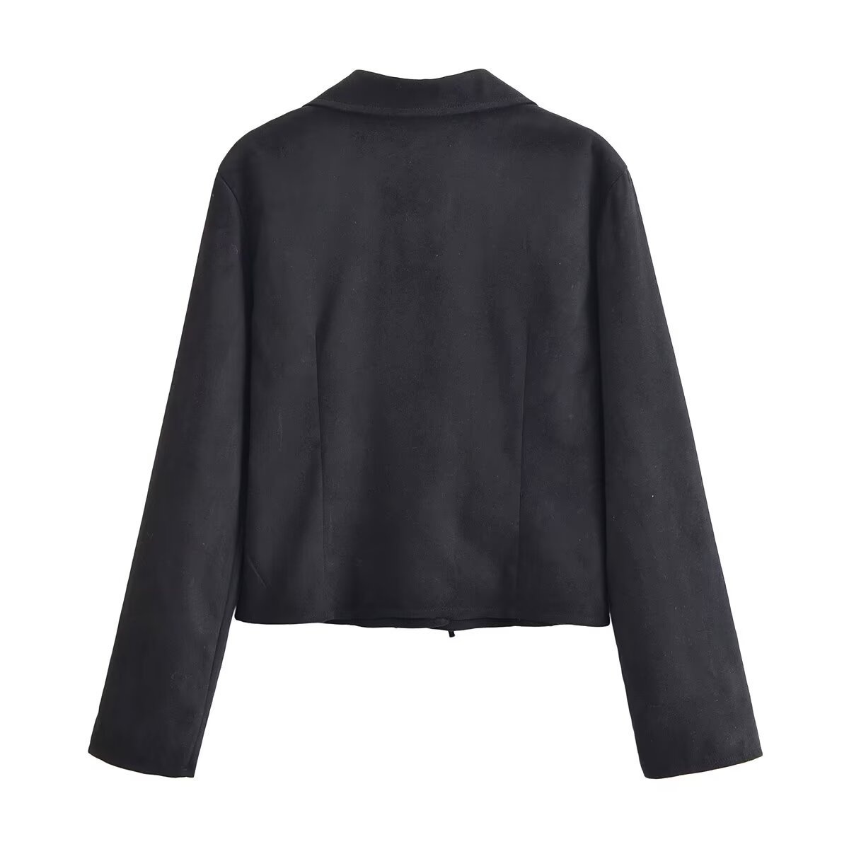 Top corto da donna con allacciatura frontale - Elegante e aderente KUN-00044