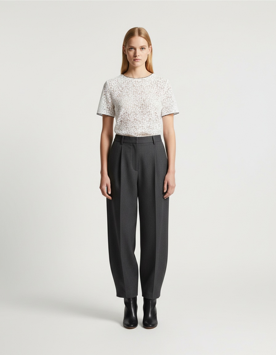 Top da donna lavorato all'uncinetto - Elegante e leggero KUN-00005