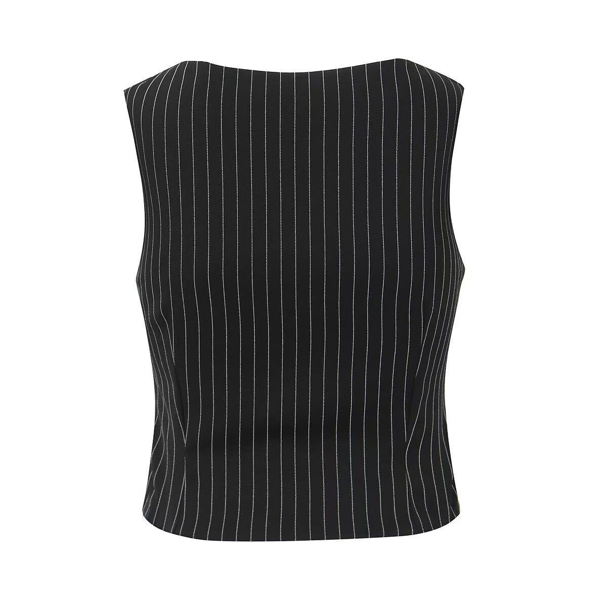 Canotta a righe con lacci, modello classico KUN-00001