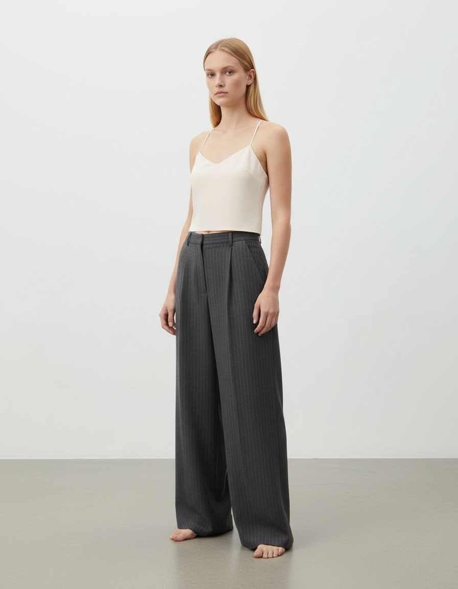 Canottiera con ruche da donna - Trendy e versatile KUN-00013