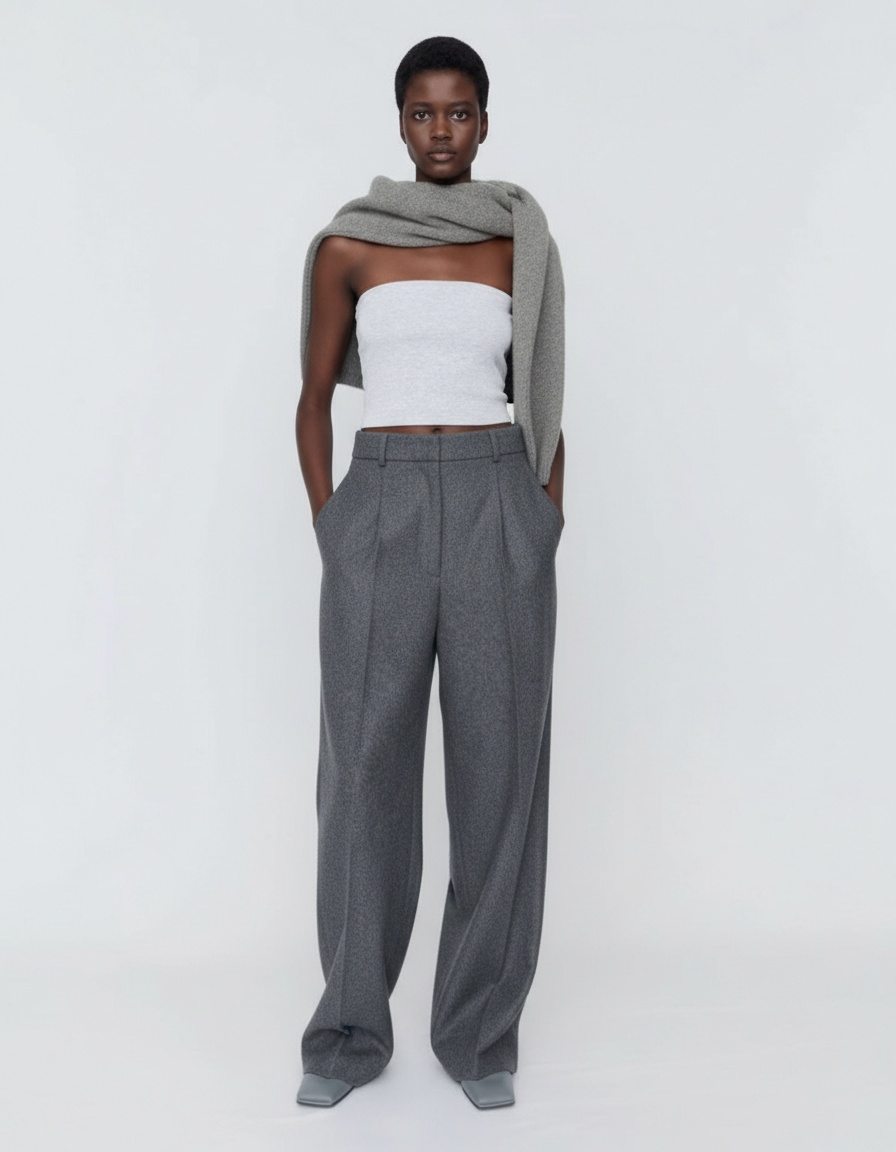 Top corto da donna, chic e alla moda KUN-00016