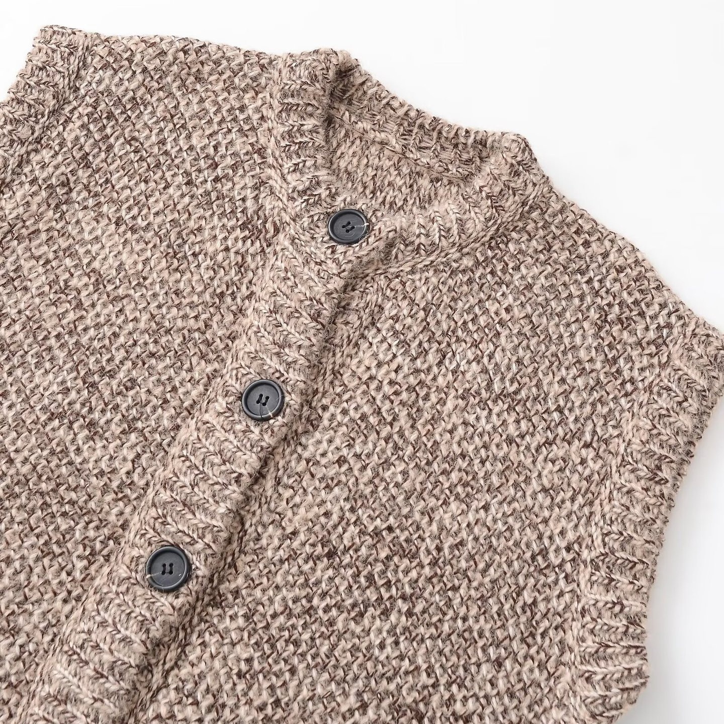 Gilet in maglia - Maglione senza maniche in stile europeo KUN-00017