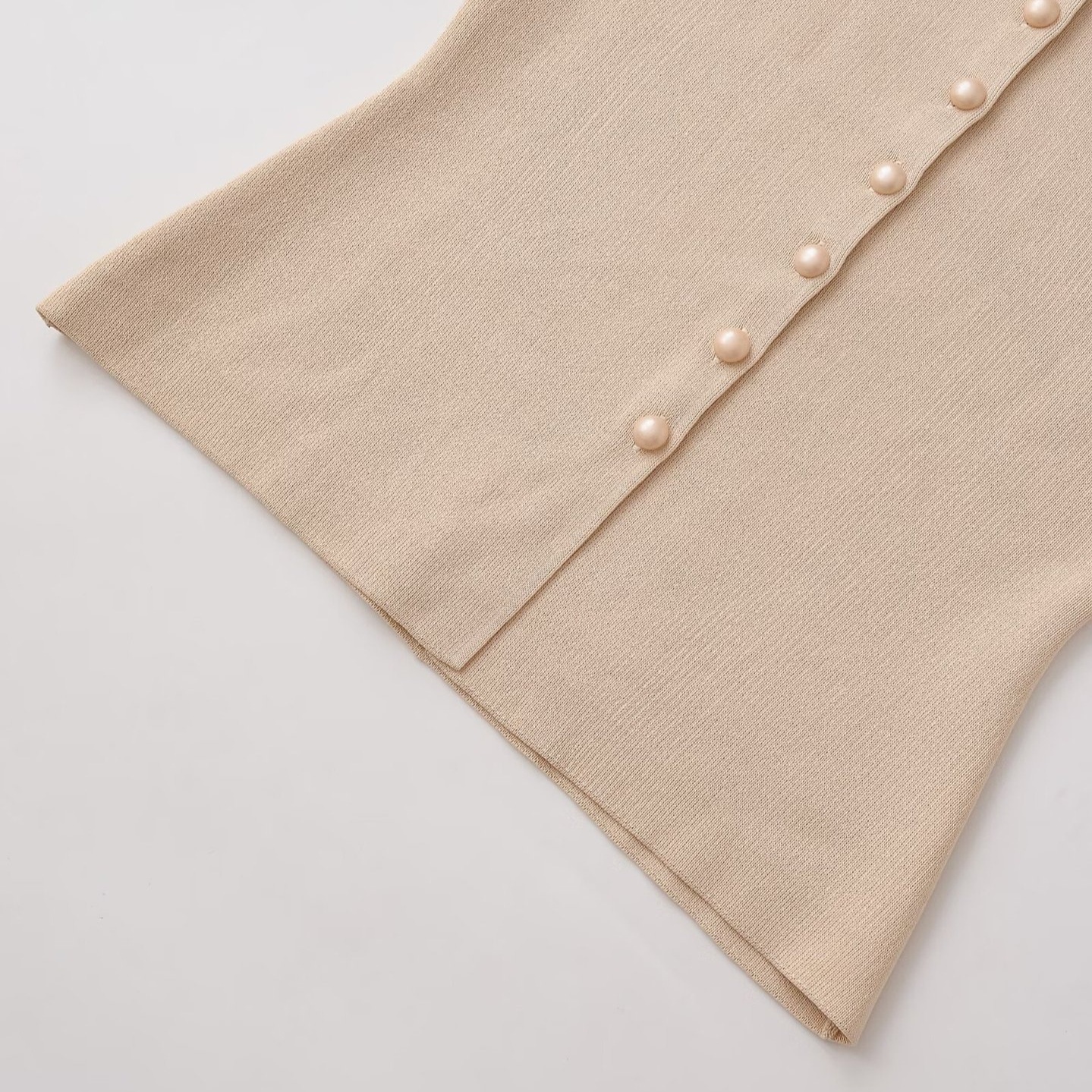 Canotta senza maniche a trapezio - Stile europeo di tendenza KUN-00033