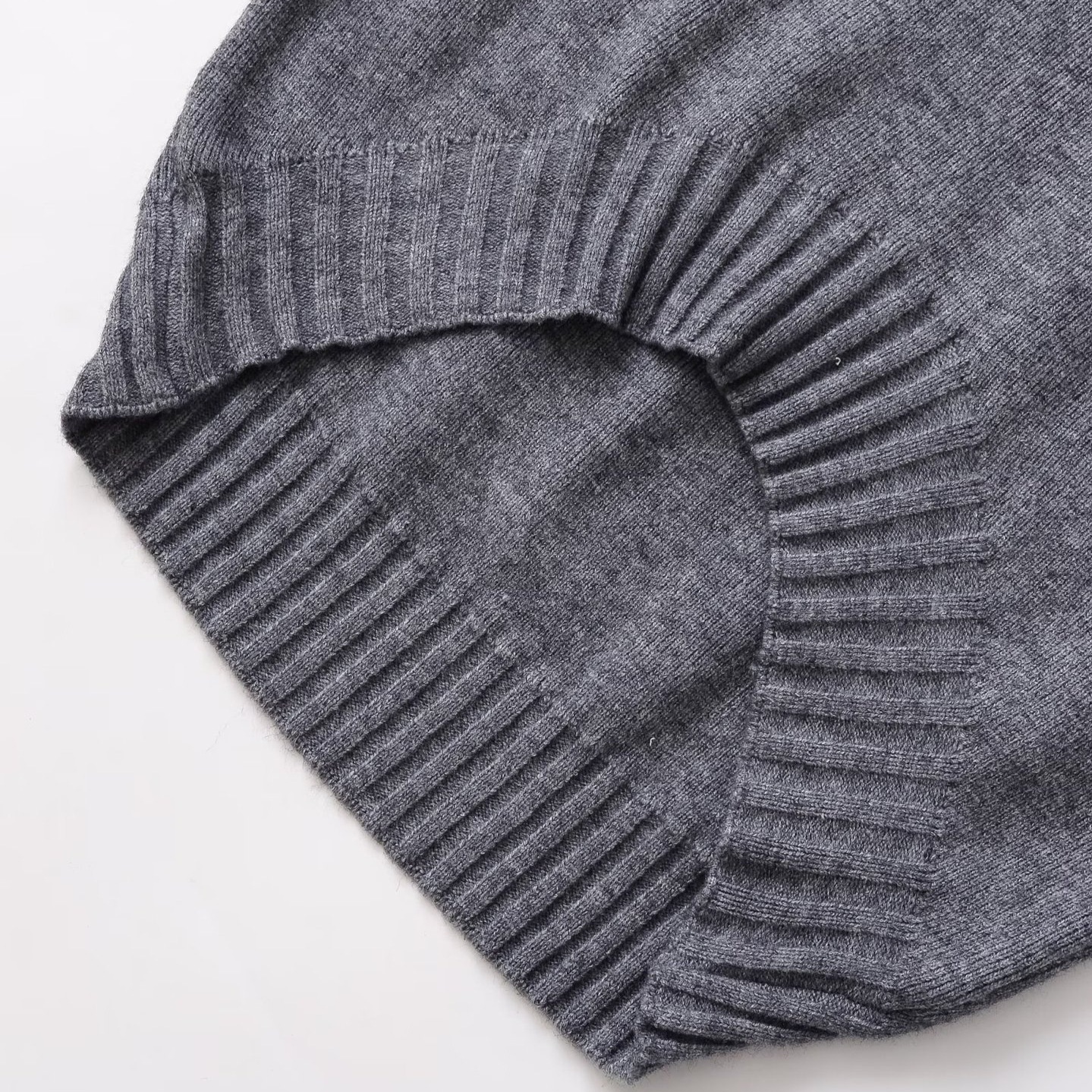 Canotta senza maniche in maglia di lana KUN-00041