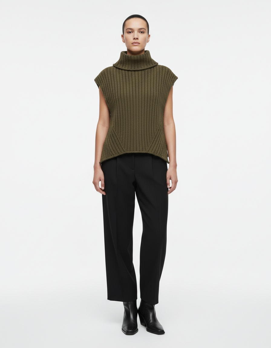 Gilet in maglia - Top senza maniche alla moda in stile europeo KUN-00068