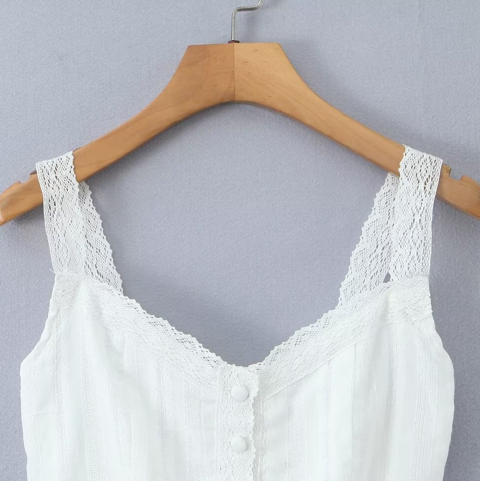 Top a canotta con lacci, chic, trendy e versatile KUN-00083