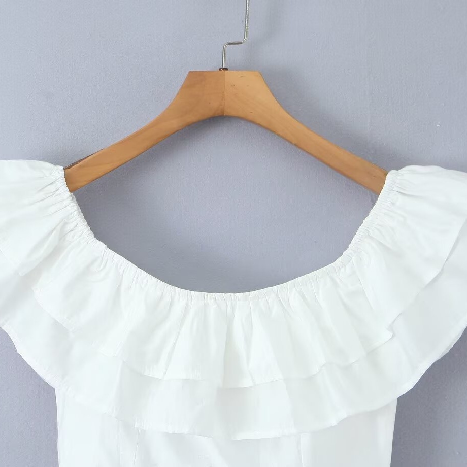 Top da donna a spalle scoperte - Elegante e versatile KUN-00090