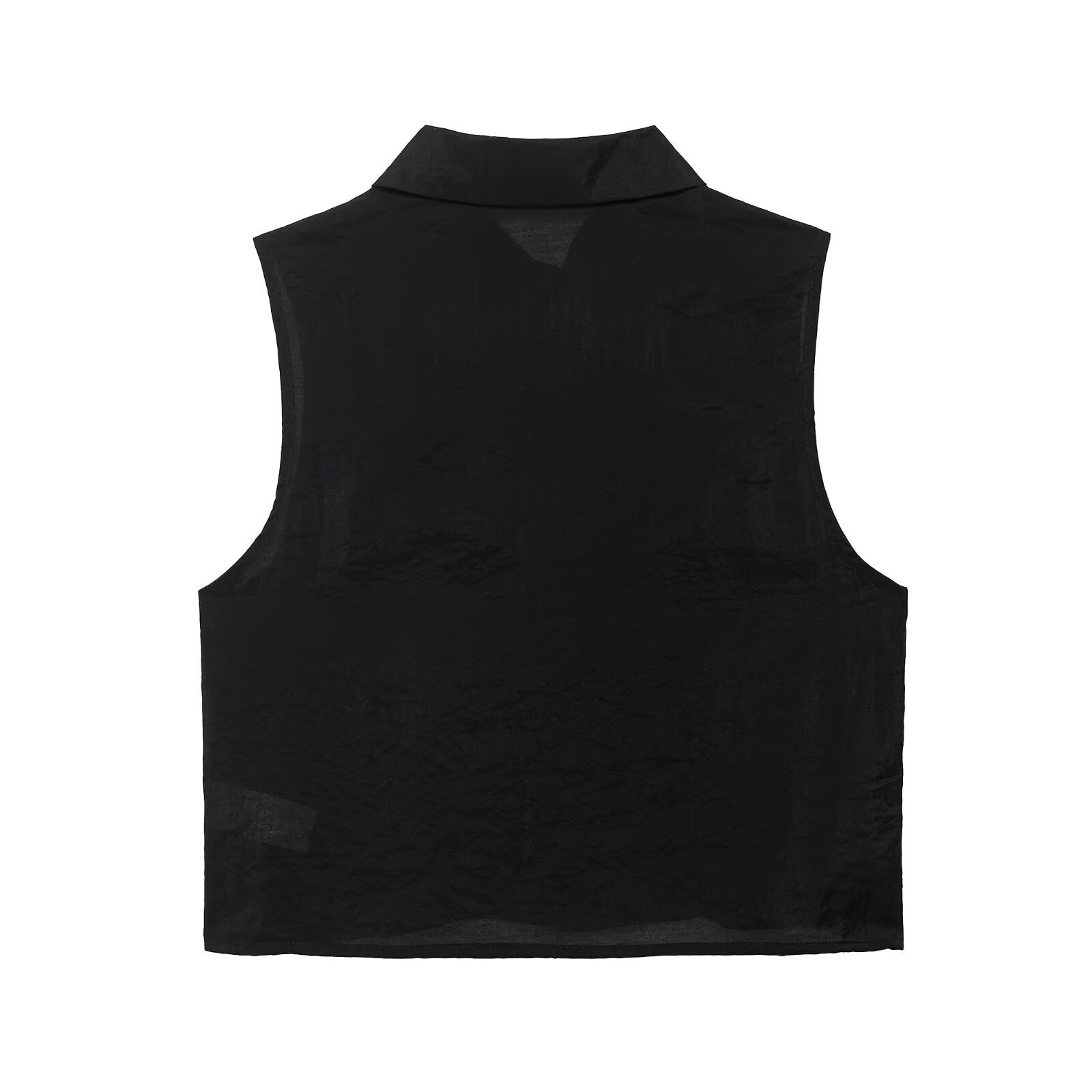 Top da donna semitrasparente a strati - Stile europeo KUN-00097