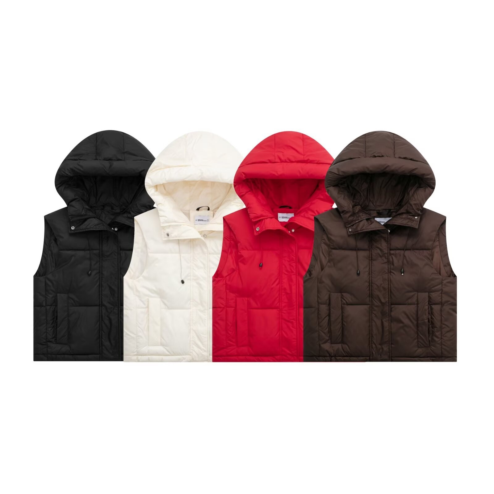 Gilet con cappuccio da donna - Elegante e versatile KUN-00098