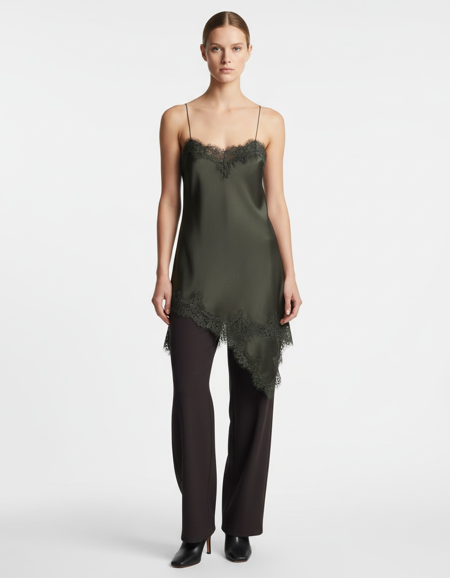 Top bralette in pizzo - Elegante stile europeo KUN-00111