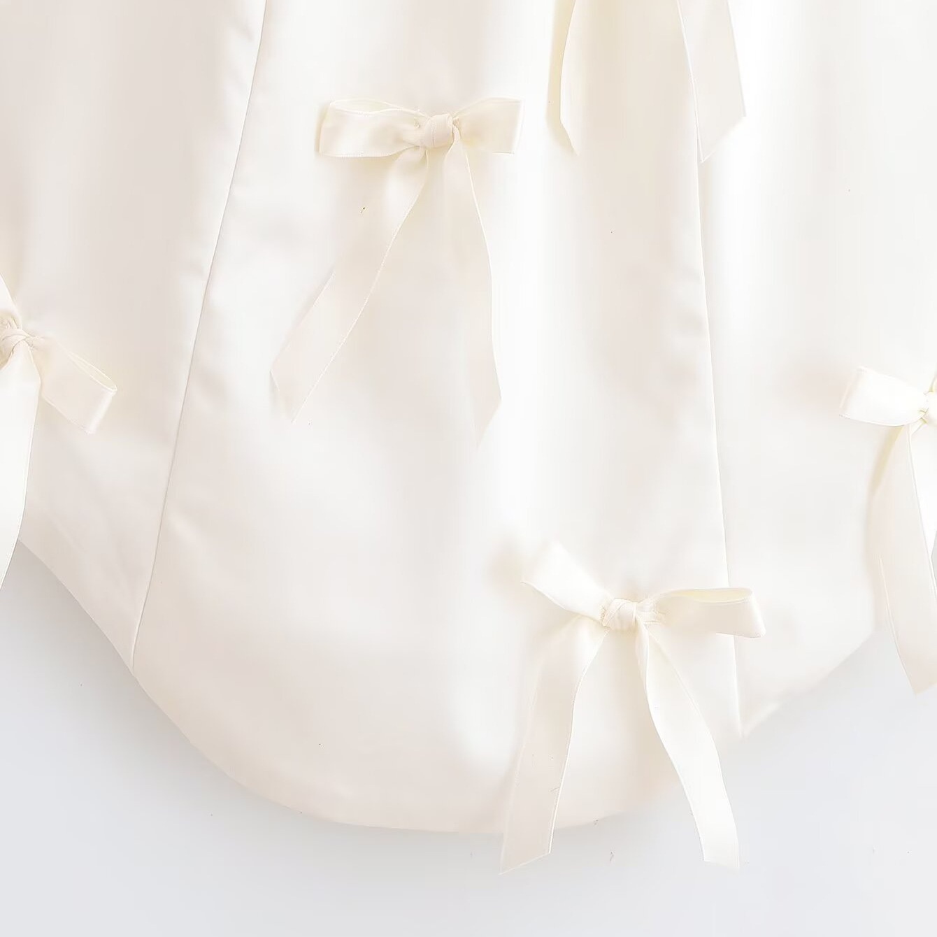 Camicetta da donna con fiocco, elegante stile europeo-americano KUN-00128