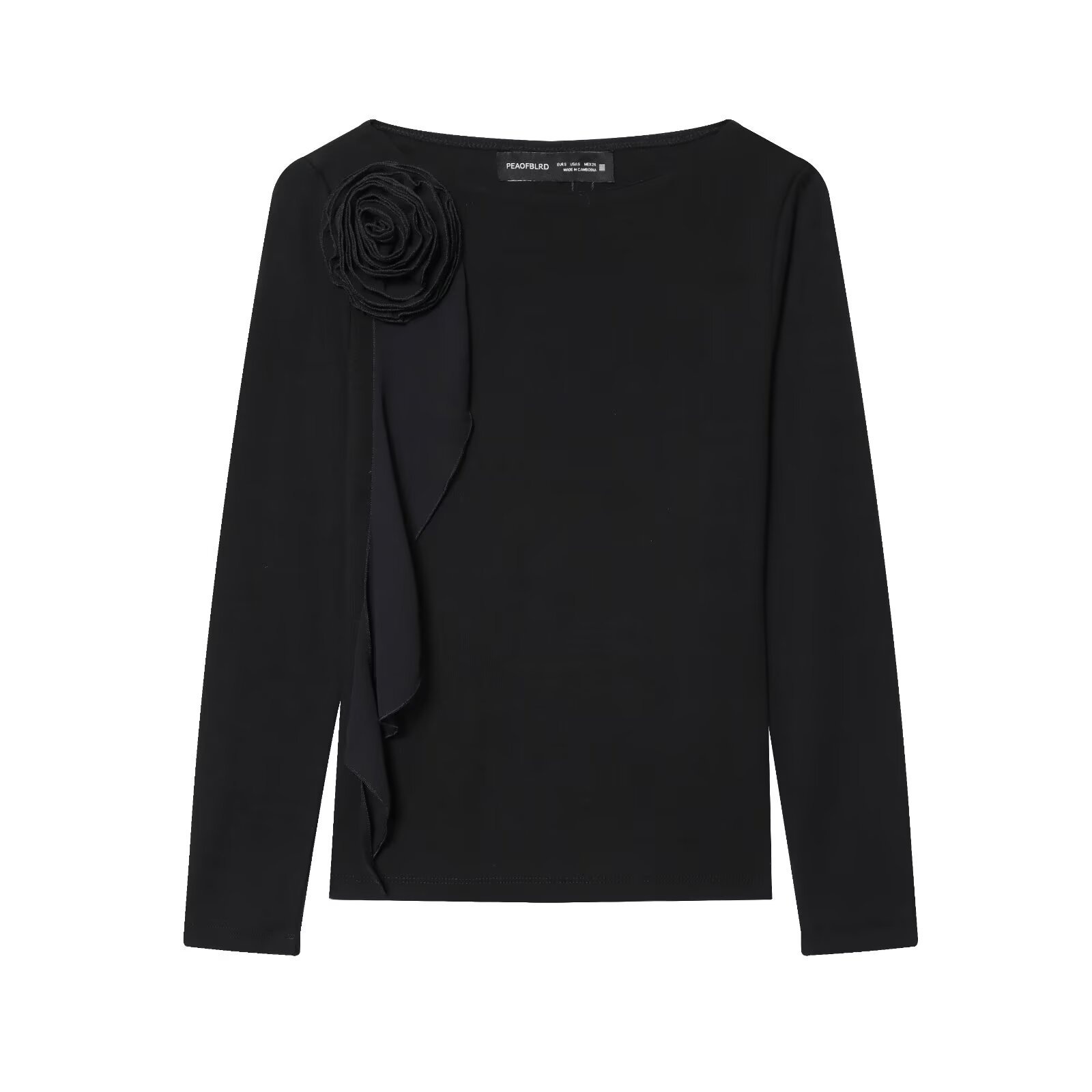 T-shirt floreale - Top trendy in stile europeo KUN-00008