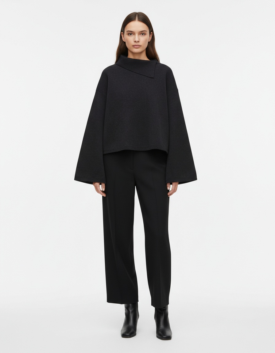 Women's Long Sleeve Sweatshirt - Soft & Versatile KUN-00055