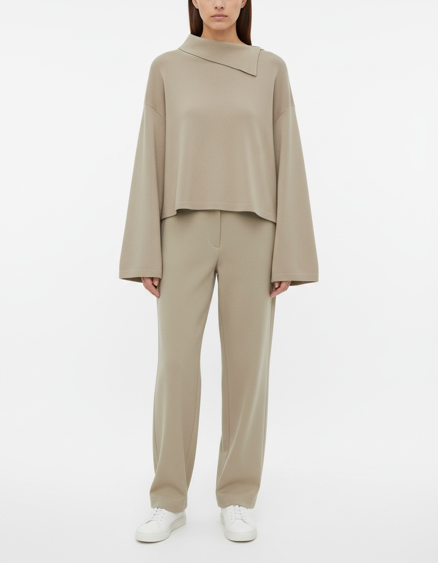 Women's Long Sleeve Sweatshirt - Soft & Versatile KUN-00055