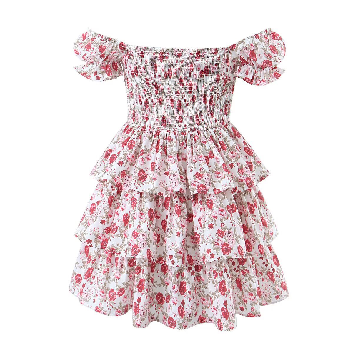 Falda con estampado floral para mujer - Moda elegante y versátil KUN-00030