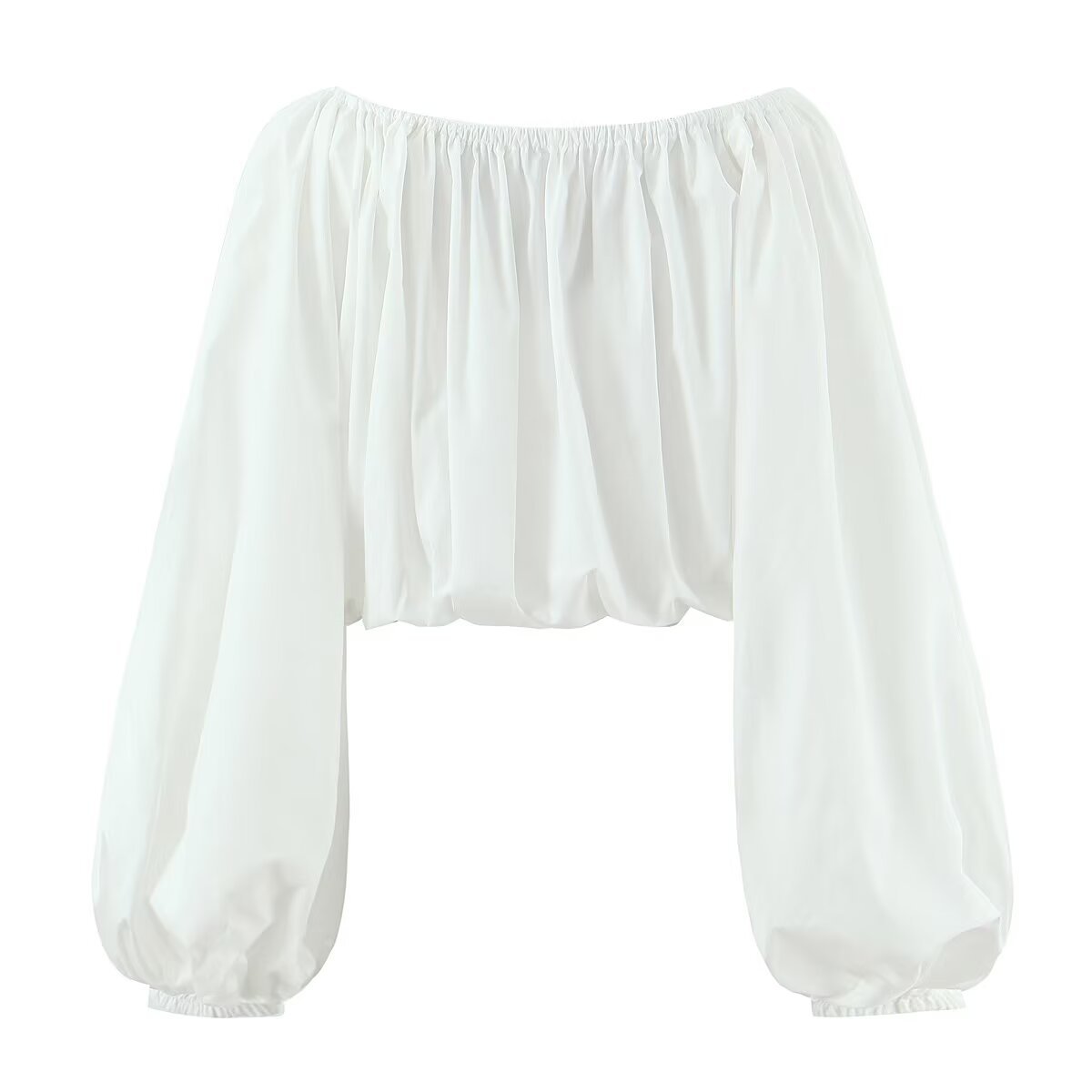 Conjunto de blusa con hombros descubiertos y pantalones cortos florales para mujer KUN-00032