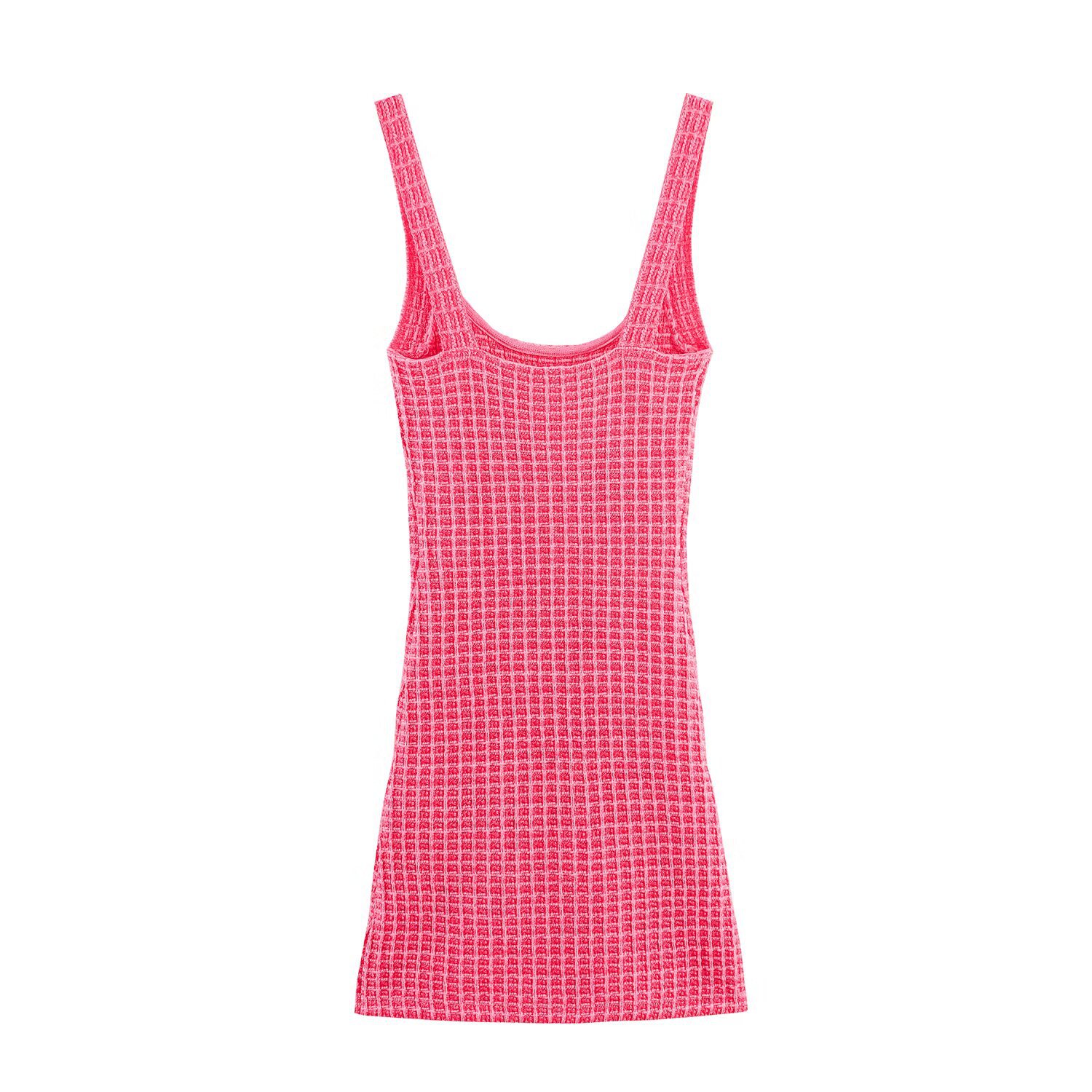 Nauwsluitende mini-jurk voor dames - Stretch, mouwloos KUN-00070