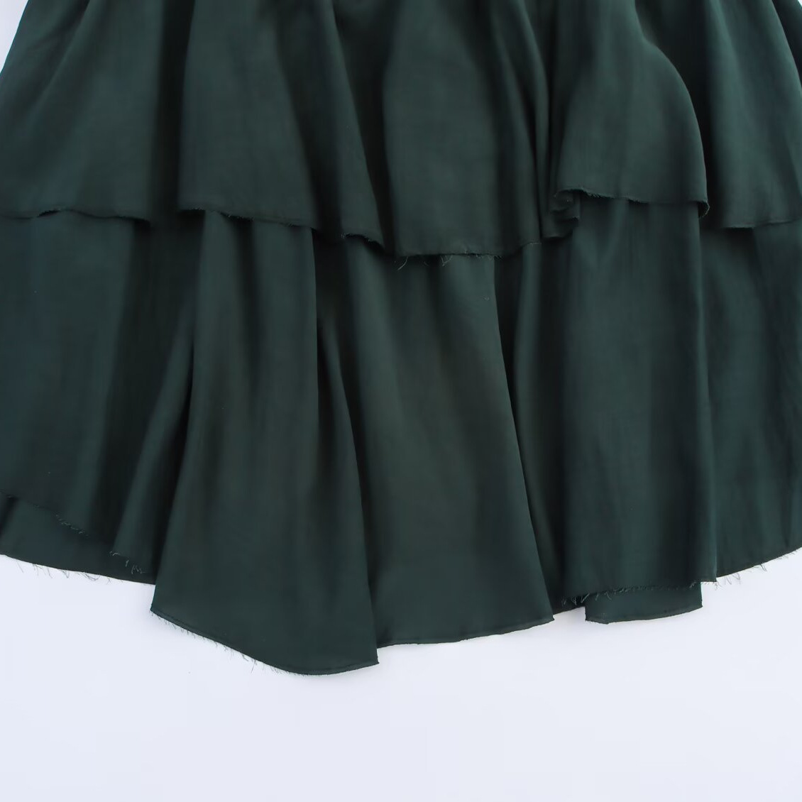 Layered Midi Skirt - European Chic Style KUN-00003