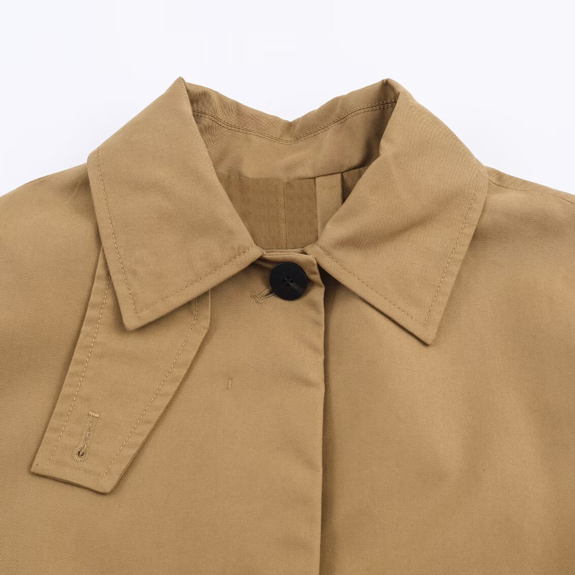 Parka courte pour femme, taille ajustable KUN-00296