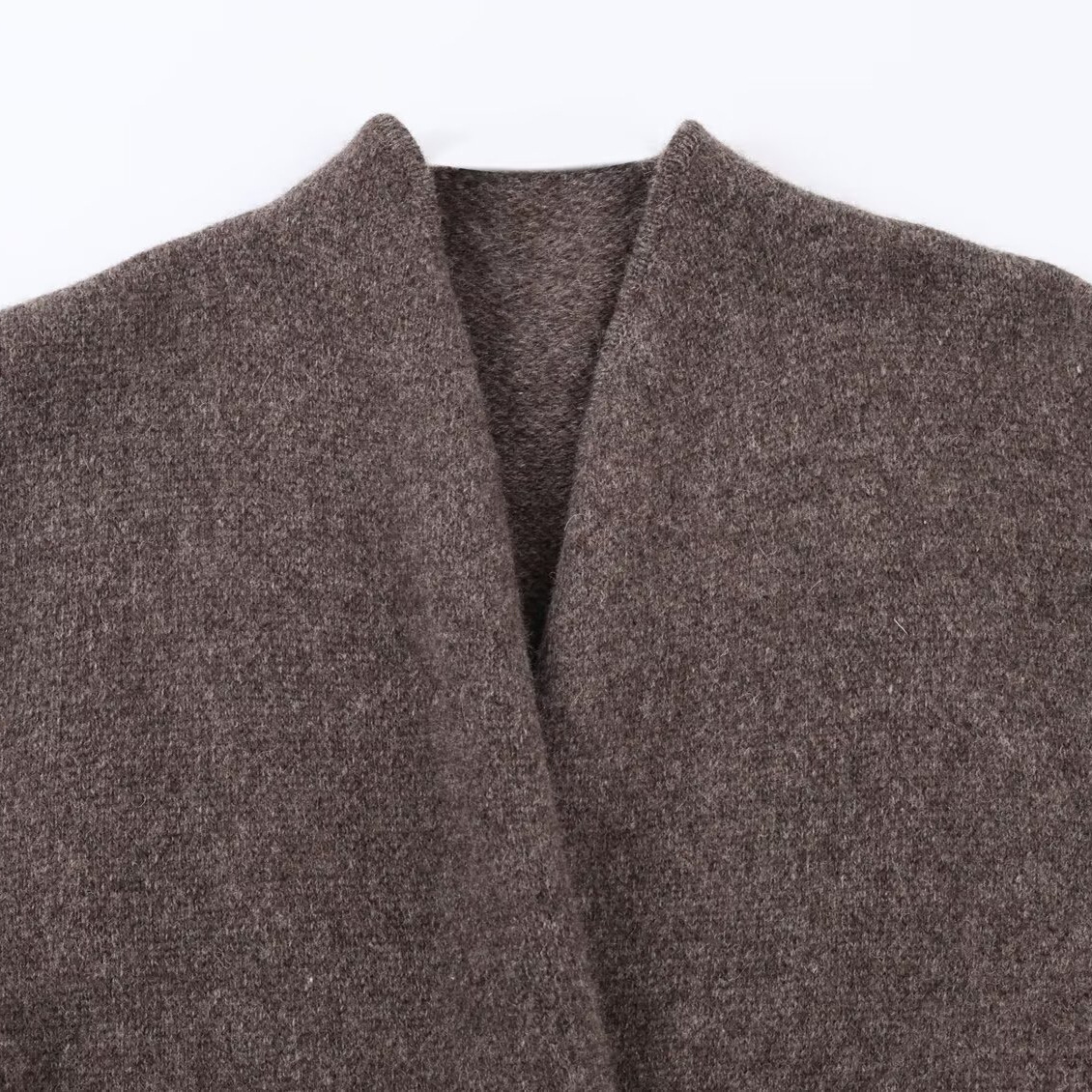 Knit Cardigan with Belt - European Style Women's Fashion KUN-00104