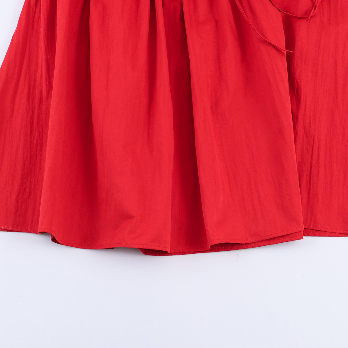 Nylon Bow Midi Dress - Elegant & Chic KUN-00166