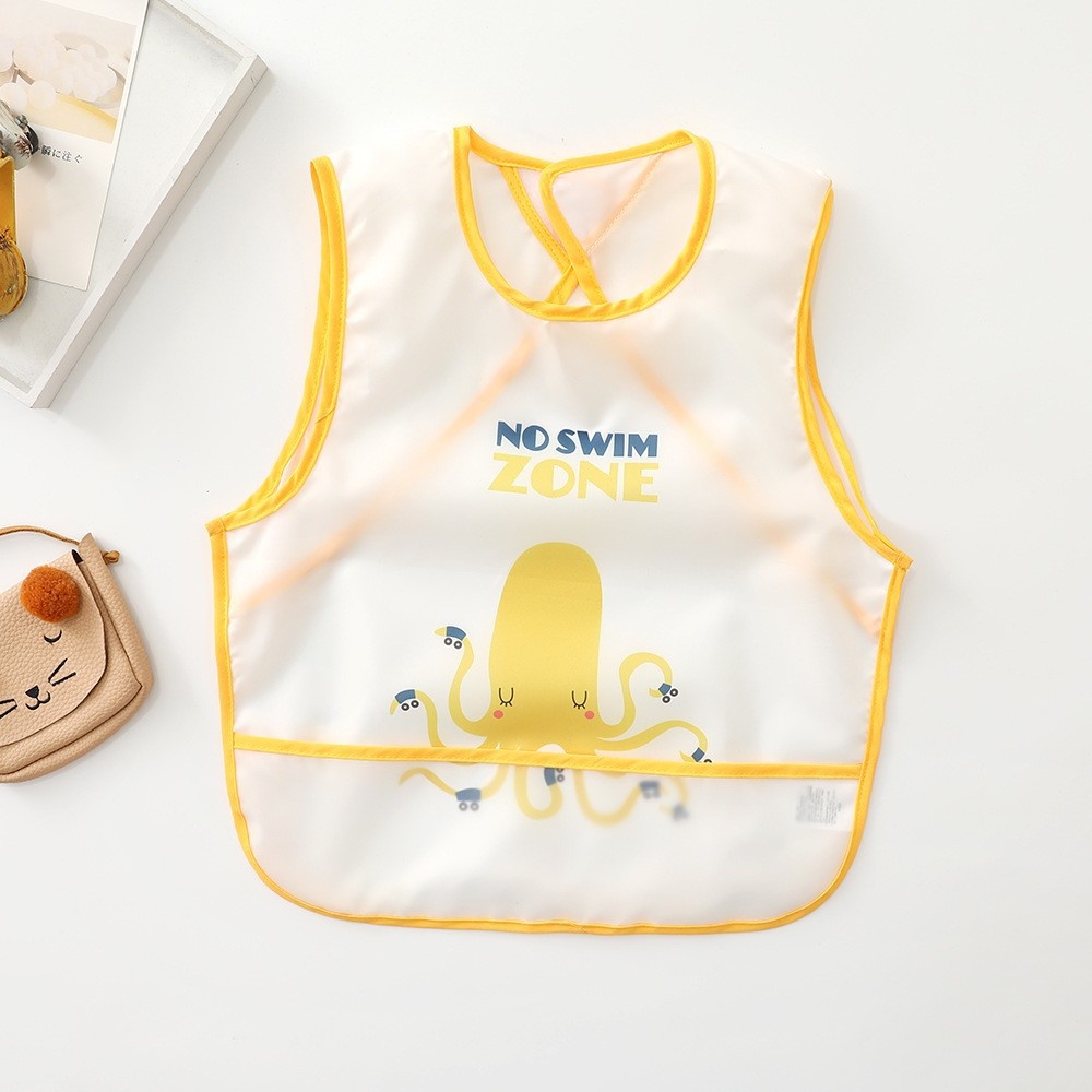 Baby Feeding Bibs - Cute Animal Print Set